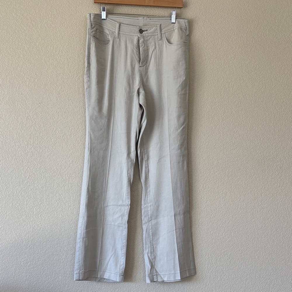 NYDJ LiftXTuck Gray Wide-Leg Pants